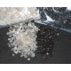 Bergkristal en hematiet set voor het op-en ontladen van uw edelstenen. 100 gram van ieder.